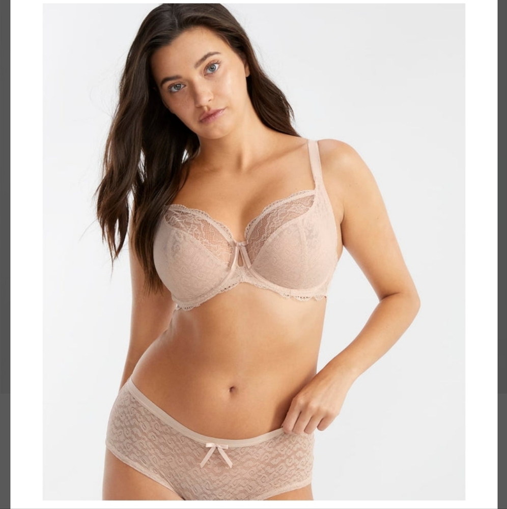 Freya Fancies Plunge Lace Bra BlackSize US 32K